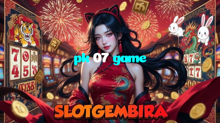 pk 07 game casino presented on mobile device in Pakistan with slots and live games